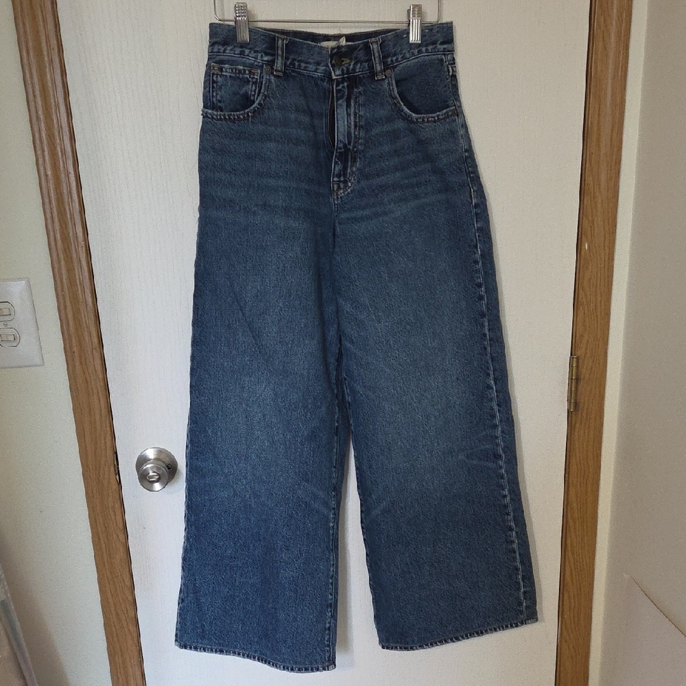 Madewell superwide Leg Blue Women's Jeans